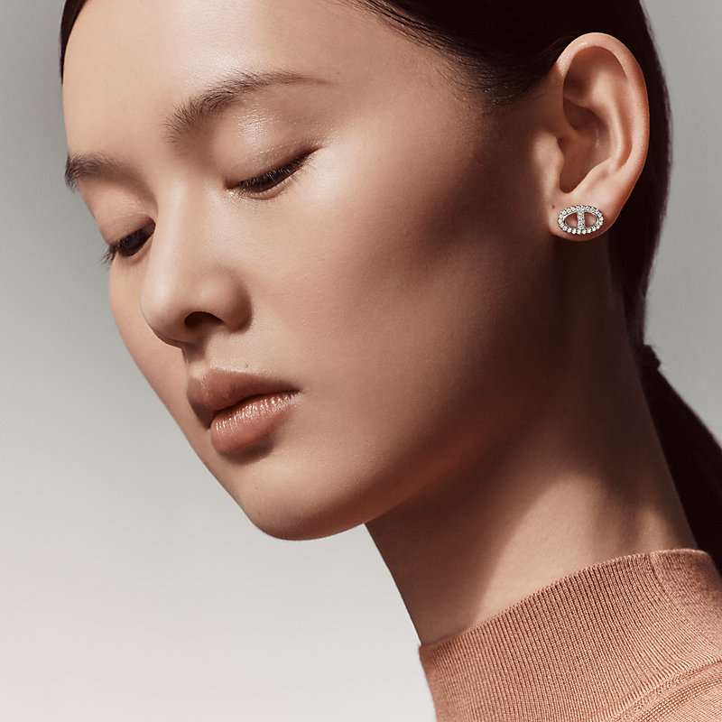 【上品に】Boucles d'oreilles Farandole, tres petit modele Boucles d'oreilles Farandole, petit modèle | Hermès France